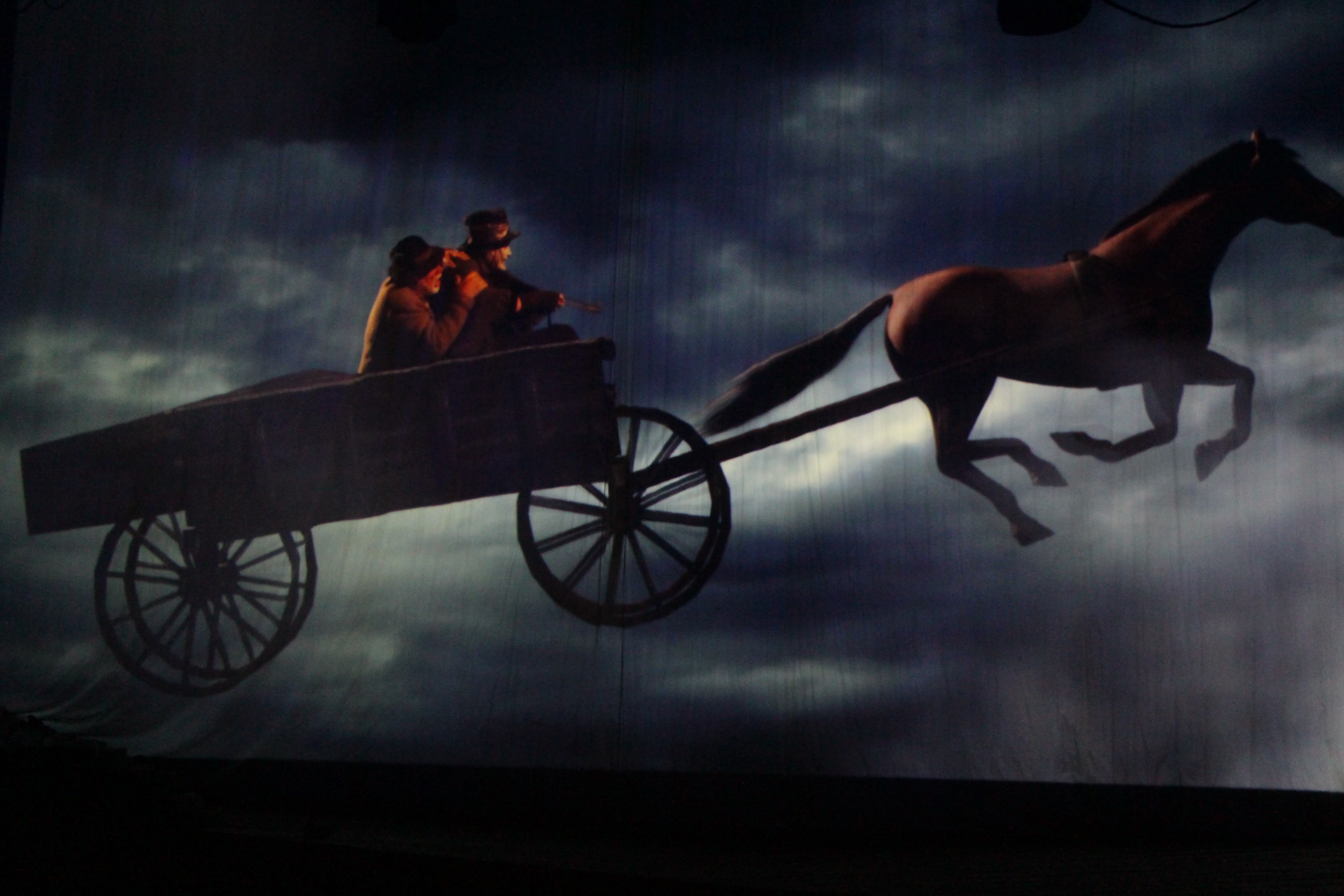 Die Fahrt ins Paradies.